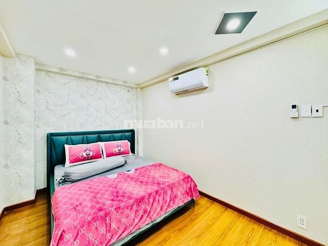 Nhà 4 x 13 đúc 1 trệt 3 lầu MẶT TIỀN đường số 4 phường 16 gò vấp 