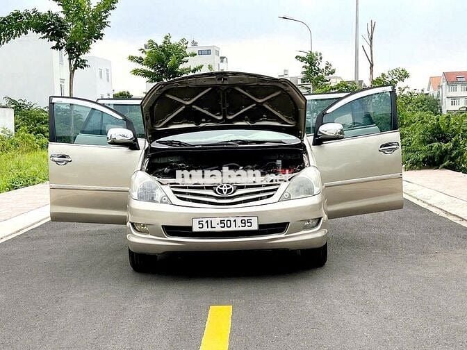 Toyota Innova 2007 J - Vàng cát đẹp