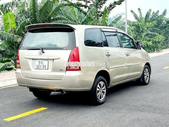 Toyota Innova 2007 J - Vàng cát đẹp