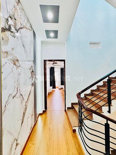 Nhà 4 x 13 đúc 1 trệt 3 lầu MẶT TIỀN đường số 4 phường 16 gò vấp 
