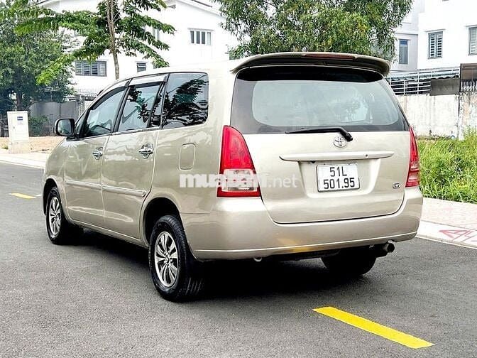 Toyota Innova 2007 J - Vàng cát đẹp