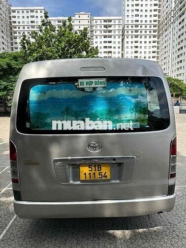 Toyota Hiace 2006 16 chỗ máy dầu chính chủ