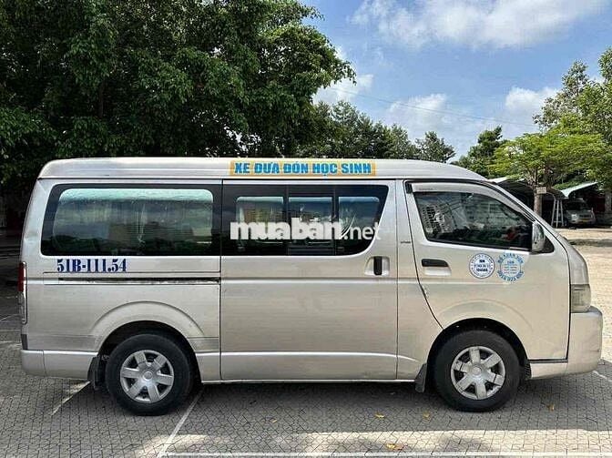 Toyota Hiace 2006 16 chỗ máy dầu chính chủ