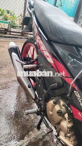 Suzuki Raider 150 màu đen đỏ - KV Bình Dương cũ