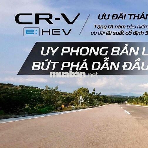 Honda CR V 2025 e:HEV RS Khuyến Mãi Hấp Dẫn