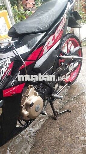 Suzuki Raider 150 màu đen đỏ - KV Bình Dương cũ