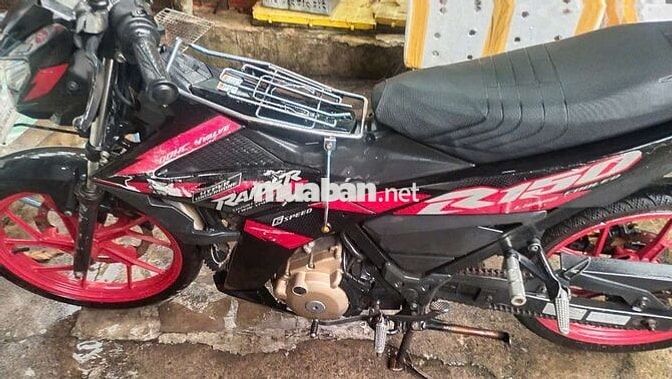 Suzuki Raider 150 màu đen đỏ - KV Bình Dương cũ