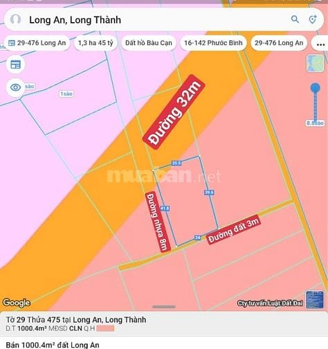 Đất cổng trước sân bay long thành