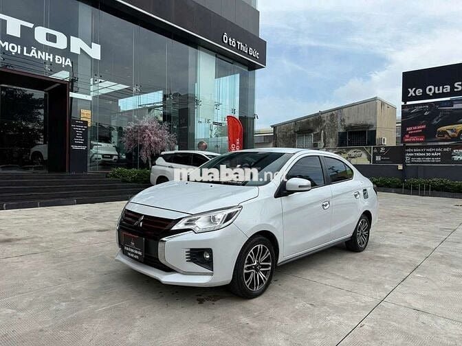 Mitsubishi Attrage CVT 2022 Trắng - Odo 40.600km