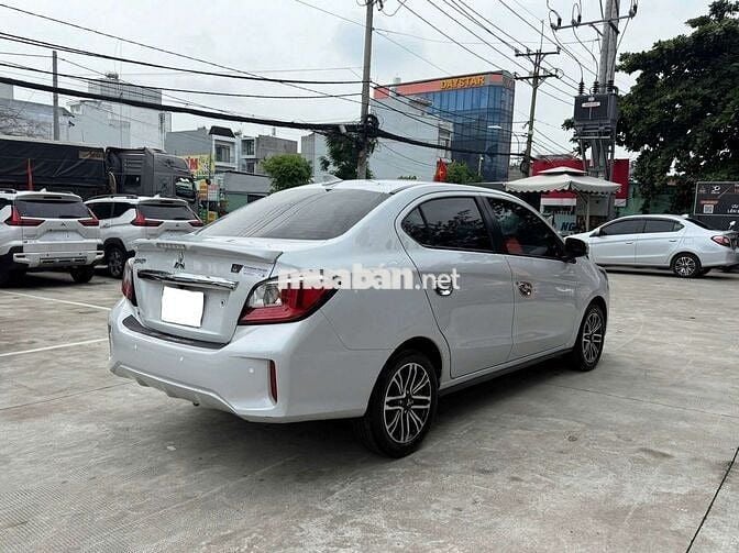 Mitsubishi Attrage CVT 2022 Trắng - Odo 40.600km