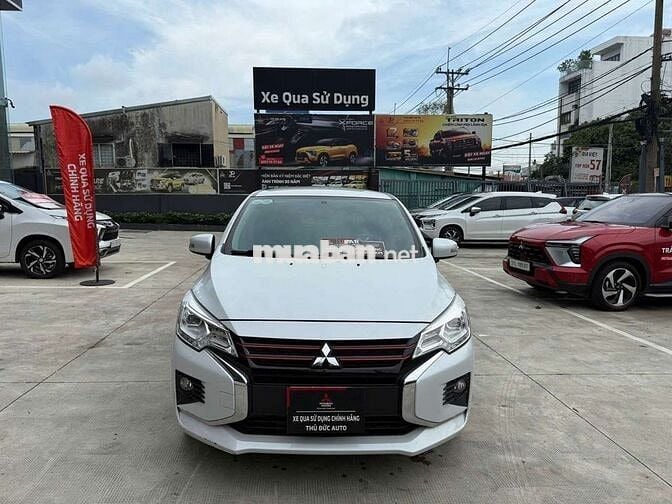 Mitsubishi Attrage CVT 2022 Trắng - Odo 40.600km
