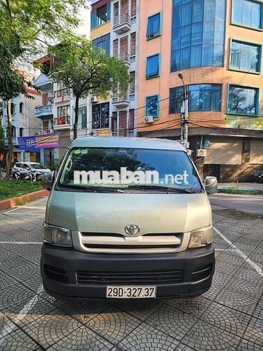 Toyota Hiace 2007 2.0 Máy Dầu 3 Chỗ - Xe gia đình