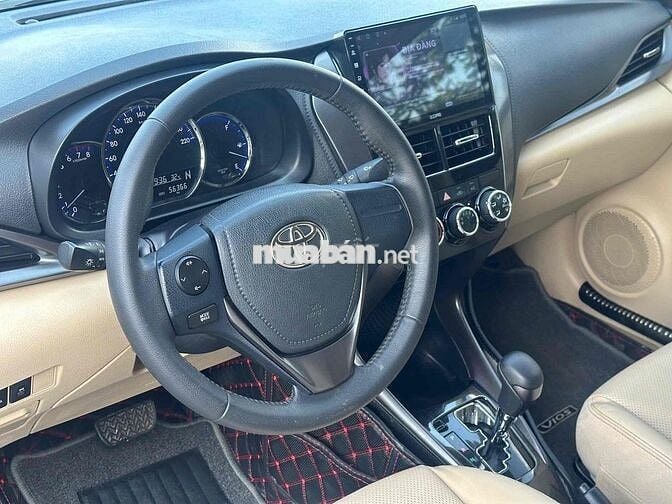 Toyota Vios 2022 E CVT - 56000 km 1chu bao zin