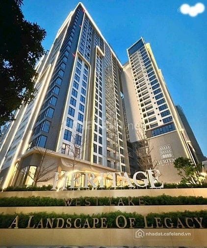 Bán căn 3 phòng ngủ tại Heritage West Lake 145m2 full Nội Thất 26 tỷ