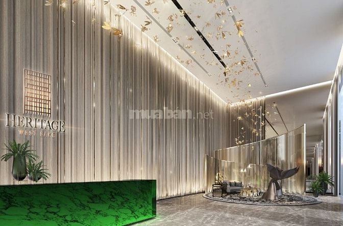 Bán căn 3 phòng ngủ tại Heritage West Lake 145m2 full Nội Thất 26 tỷ