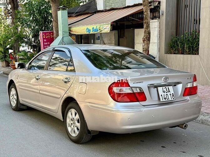 Toyota Camry 2003 2.4G MT nội thất nỉ zin