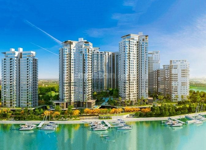 Bán Căn hộ tại Diamond Island tầng cao view sông gồm 3 phòng ngủ 120m2