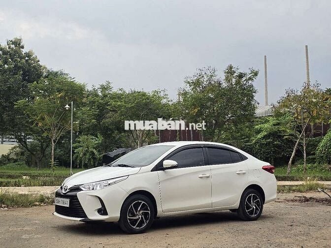 VIOS 1.5E SX 2021 MT KO DỊCH VỤ 71000KM BH 1 NĂM