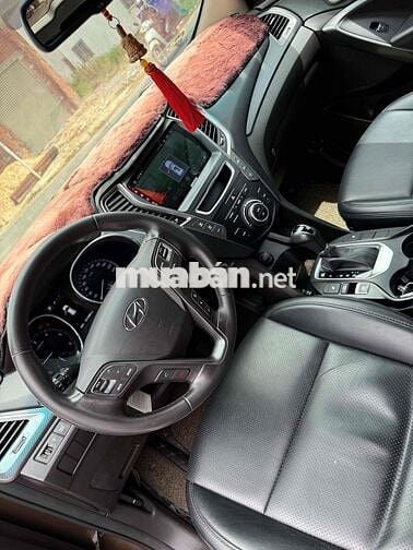 Hyundai Santa Fe 2017 2.2L full dầu xe đẹp zin êm
