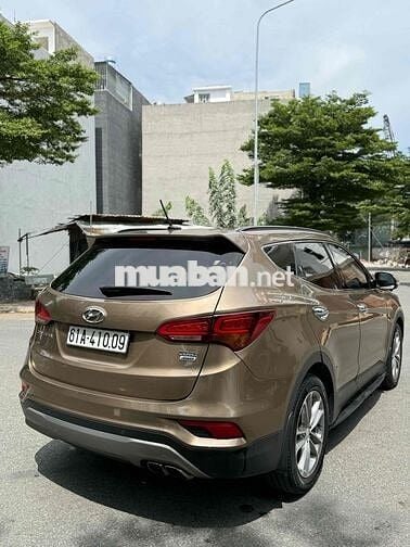 Hyundai Santa Fe 2017 2.2L full dầu xe đẹp zin êm