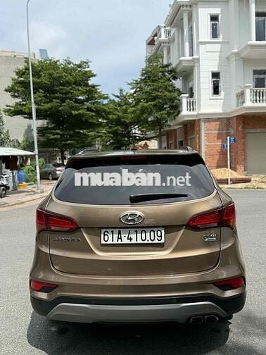 Hyundai Santa Fe 2017 2.2L full dầu xe đẹp zin êm