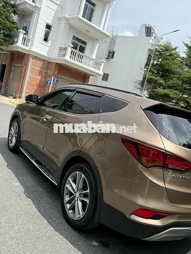 Hyundai Santa Fe 2017 2.2L full dầu xe đẹp zin êm