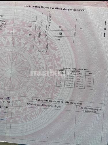 (24)  BÁN ĐẤT MẶT TIỀN ĐƯỜNG BÊ TÔNG 6M – TRUNG TÂM XÃ TÂN AN HỘI, C