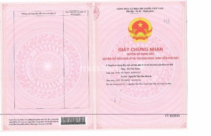 bán 05 tài sản bảo đảm theo hình thức đấu giá của Ngân hàng MSB, (bán 