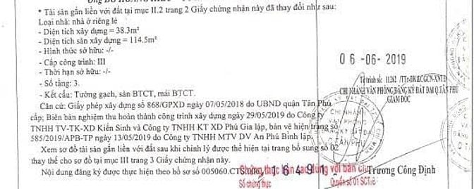 Bán nhà riêng tại Đường T8, 5,5 tỷ, 44m2, 3PN, 4WC, nhiều tiện ích