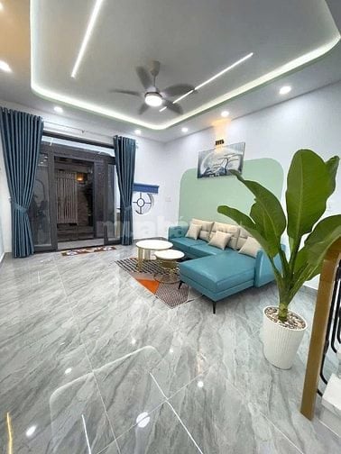 Bán nhà gấp đường Gò Dầu, DT 4mx14m, 1 lầu, nhà đẹp, giá 5.95 tỷ (TL)