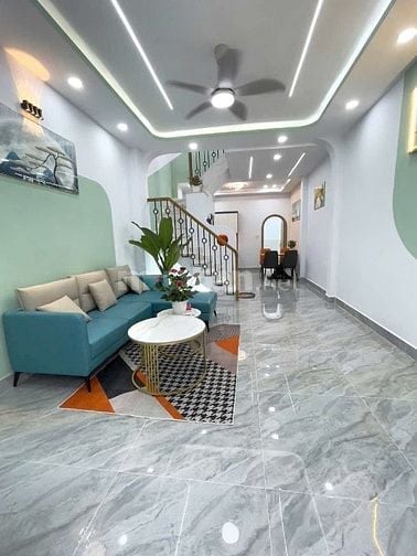 Bán nhà gấp đường Gò Dầu, DT 4mx14m, 1 lầu, nhà đẹp, giá 5.95 tỷ (TL)
