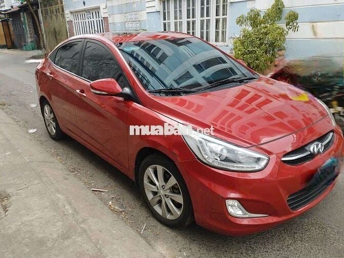 XE HYUNDAI ACCENT BLUE 2015  47000 km