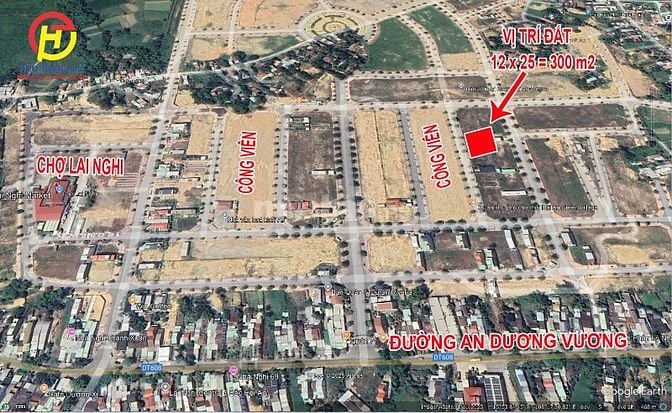 Chợ Lai Nghi (có sổ): Giá sụp hầm 14,1 tr/m2_Bán lô đối diện công viên