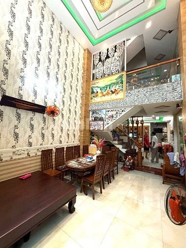 Nhà 4 Lầu DT:4,2x15m Cao cấp hẻm 5m Phạm Văn Chiêu, P14, Q.Gò Vấp.