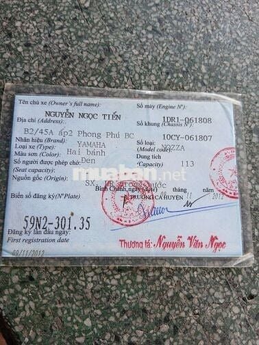 Nozza chính chủ
