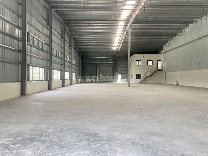 Thuê kho xưởng 7.200m² KCN Tây Ninh,điện hạ thế, PCCC tự động,cont 24h