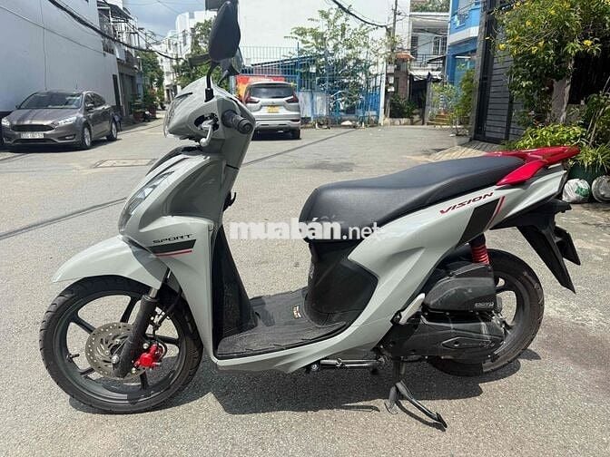 xe honda  vién 2025 màu xam xi măng mới ken  99%