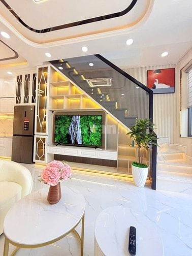 Bán nhà mới xây hẻm 38 Đặng Nhữ Lâm, Nhà Bè – 4x14m – giá 4.89 tỷ –