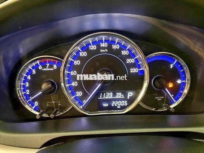 Toyota Vios 2019 1.5G CVT - 22005 km