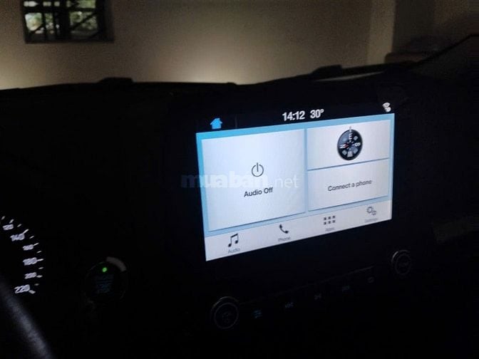 BÁN XE FORD ECOSPORT TITANIUM 2021  – TRẮNG, ODO 11.800KM