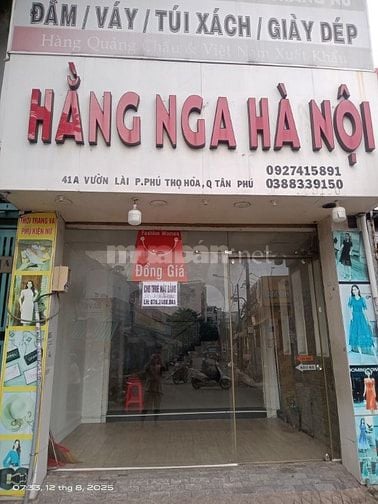 Mặt tiền 100m2, kinh doanh sầm uất đường Vườn Lài