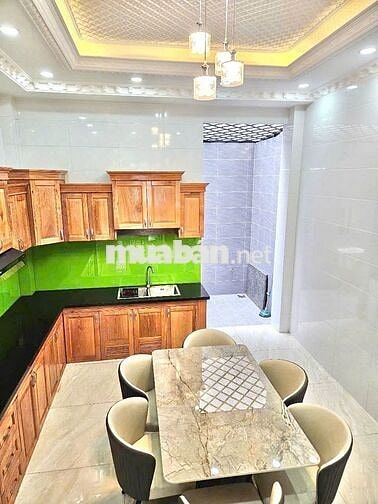 (Full nội thất) Nhà 3 lầu 4 phòng Đường 26/3 Giáp Tân Phú