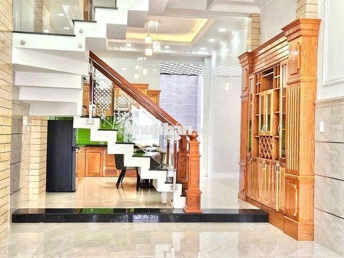 (Full nội thất) Nhà 3 lầu 4 phòng Đường 26/3 Giáp Tân Phú