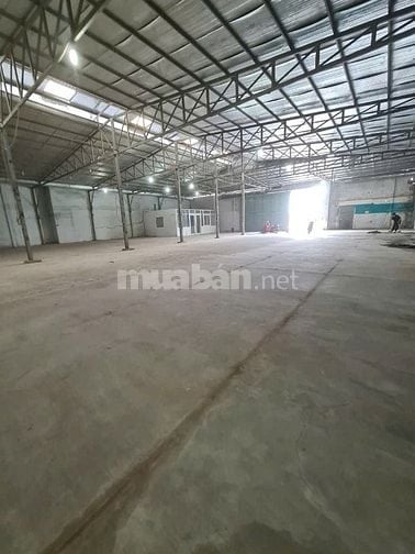 Kho xưởng cho thuê Tân Phú Trung , Củ Chi , DT: 6,000m2, giá 150tr/th