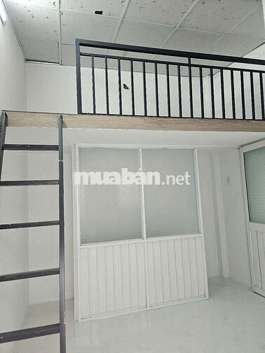 Nhà 4x4m lầu lửng 1pn  co gac.1wc Lê Đức Thọ P13 GV