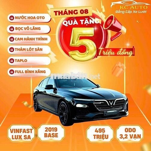 VinFast Lux A2.0 2019 2.0 AT - 32000 km