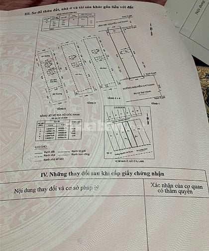 BÁN NHÀ MẶT TIỀN : 600 NGUYỄN CHÍ THANH - P. 7 - Q. 11 -TPHCM