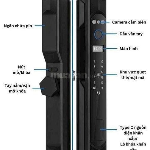 Kailis khóa nhận diện khuôn mặt 