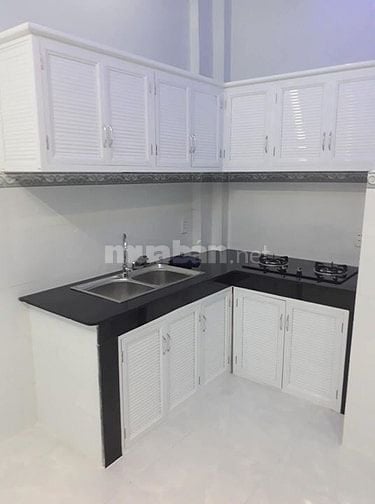 Nhà mới đẹp 1 lầu, 2PN, hẻm ô tô, gần Đầm Sen – 9 triệu/tháng