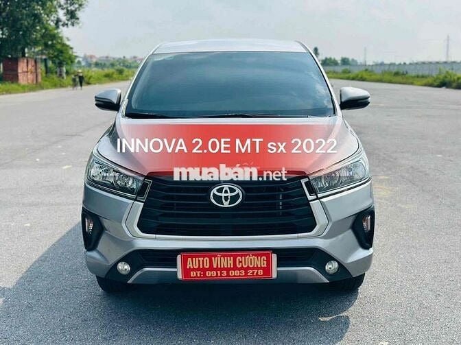 Toyota Innova 2022 E 2.0 MT